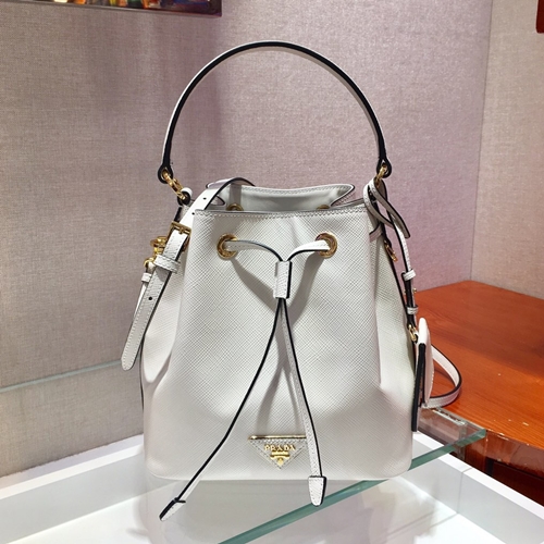 프라다  트라이앵글 로고 버킷백 1BZ032-3  MX