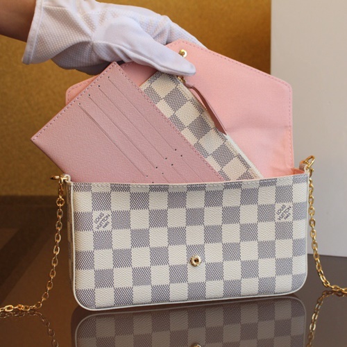 루이비통 모노그램 펠리시 체인윌릿 포셰트  N63106 H5