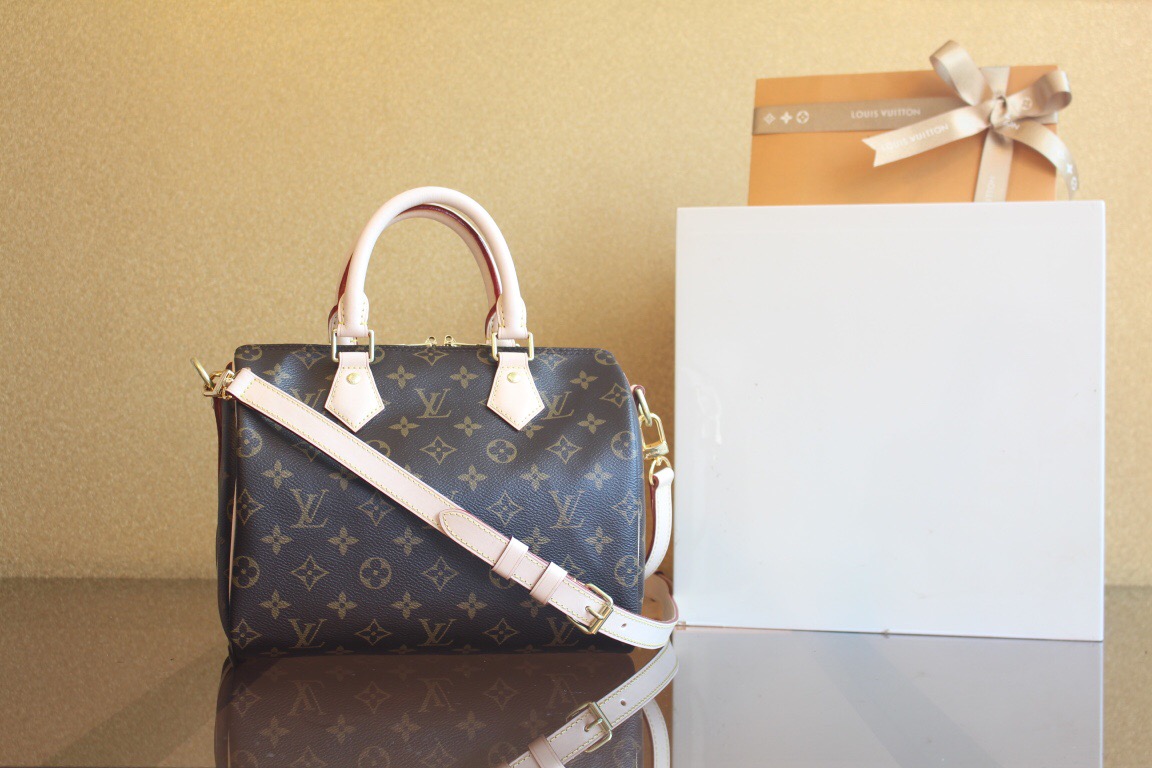 루이비통 모노그램 스피디 스트랩25 M41113 H5