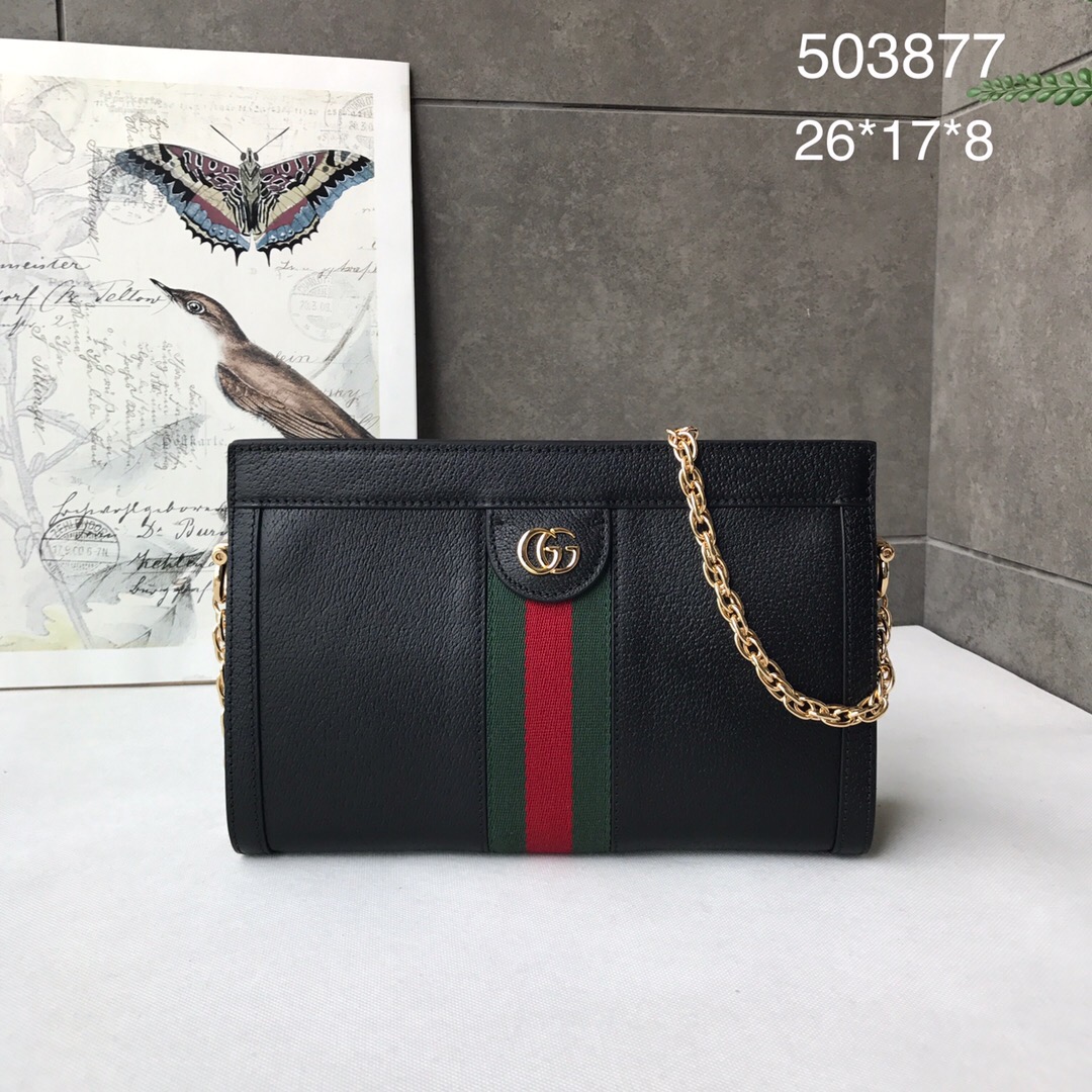 구찌 오피디아 GG 수프림 숄더백 503877 BG-GC