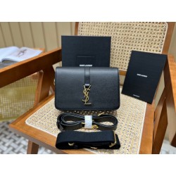 생로랑 416652 생로랑 유니버시티 스퀘어 숄더 겸 크로스백  BG-SL