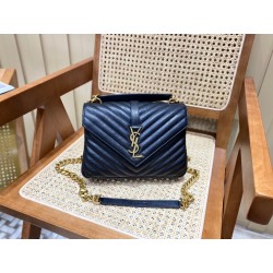 생로랑 컬리지 다이아몬드 퀼팅백 미듐  428056 BG-SL