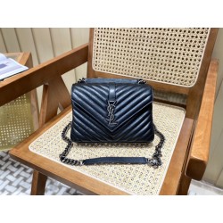 생로랑 컬리지 다이아몬드 퀼팅백 미듐  428056 BG-SL