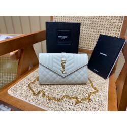 생로랑 모노그램 믹스 퀼팅 체인백 620280 BG-SL