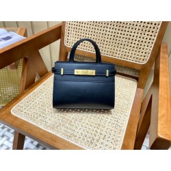 생로랑 나노 맨하탄 숄더 토트백 593741 BG-SL