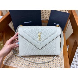 생로랑 빈티지 램스킨 가비 사첼 숄더백 668863 BG-SL