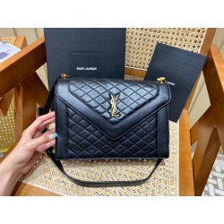 생로랑 빈티지 램스킨 가비 사첼 숄더백 668863 BG-SL