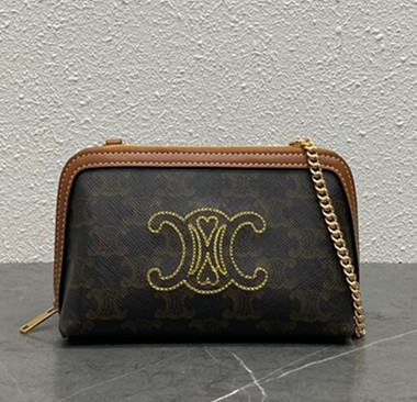 셀린느 트리오페 미니 체인  숄더밷 100382 H6