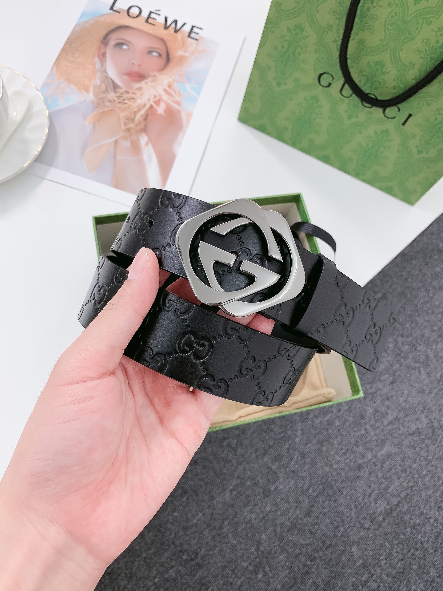 구찌 2022 남성용 벨트 GC015 BT1