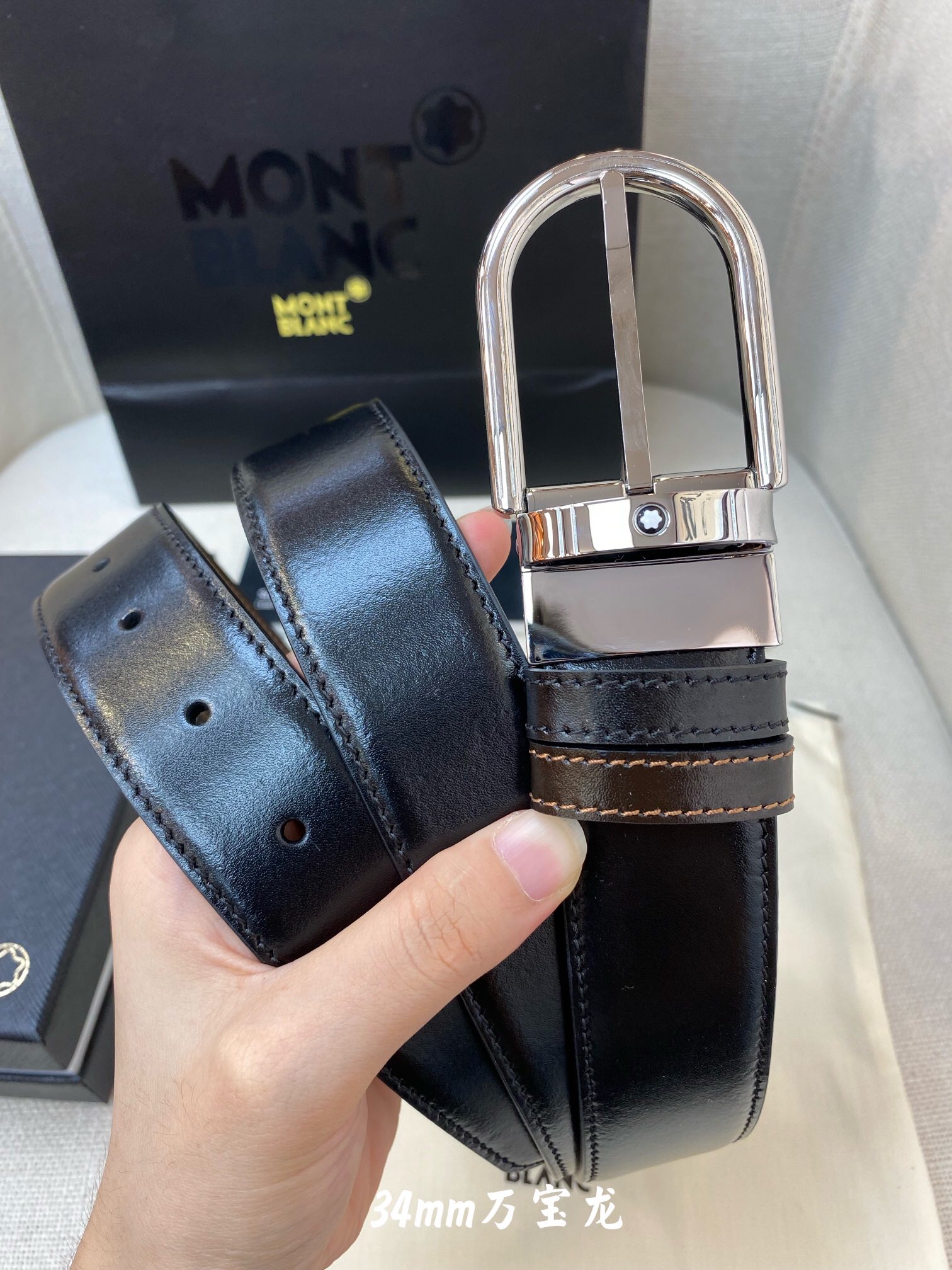 몽블랑 2022 남성용 벨트 MB010 BT1