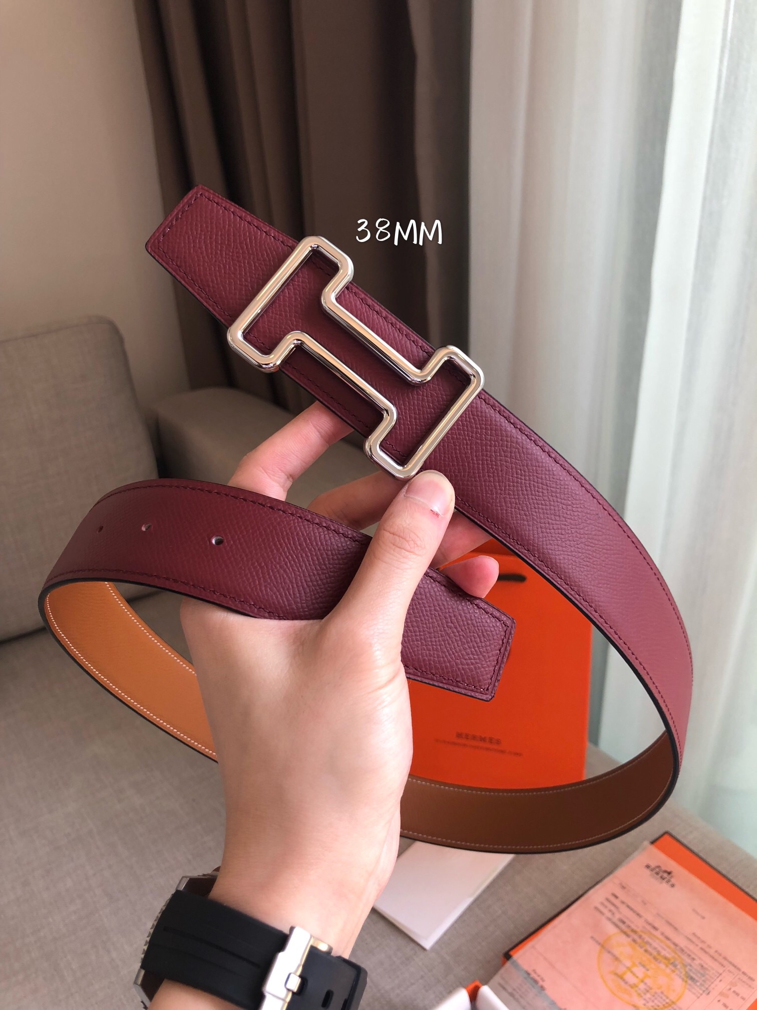 에르메스 2022 남성용 벨트 HM014 BT1