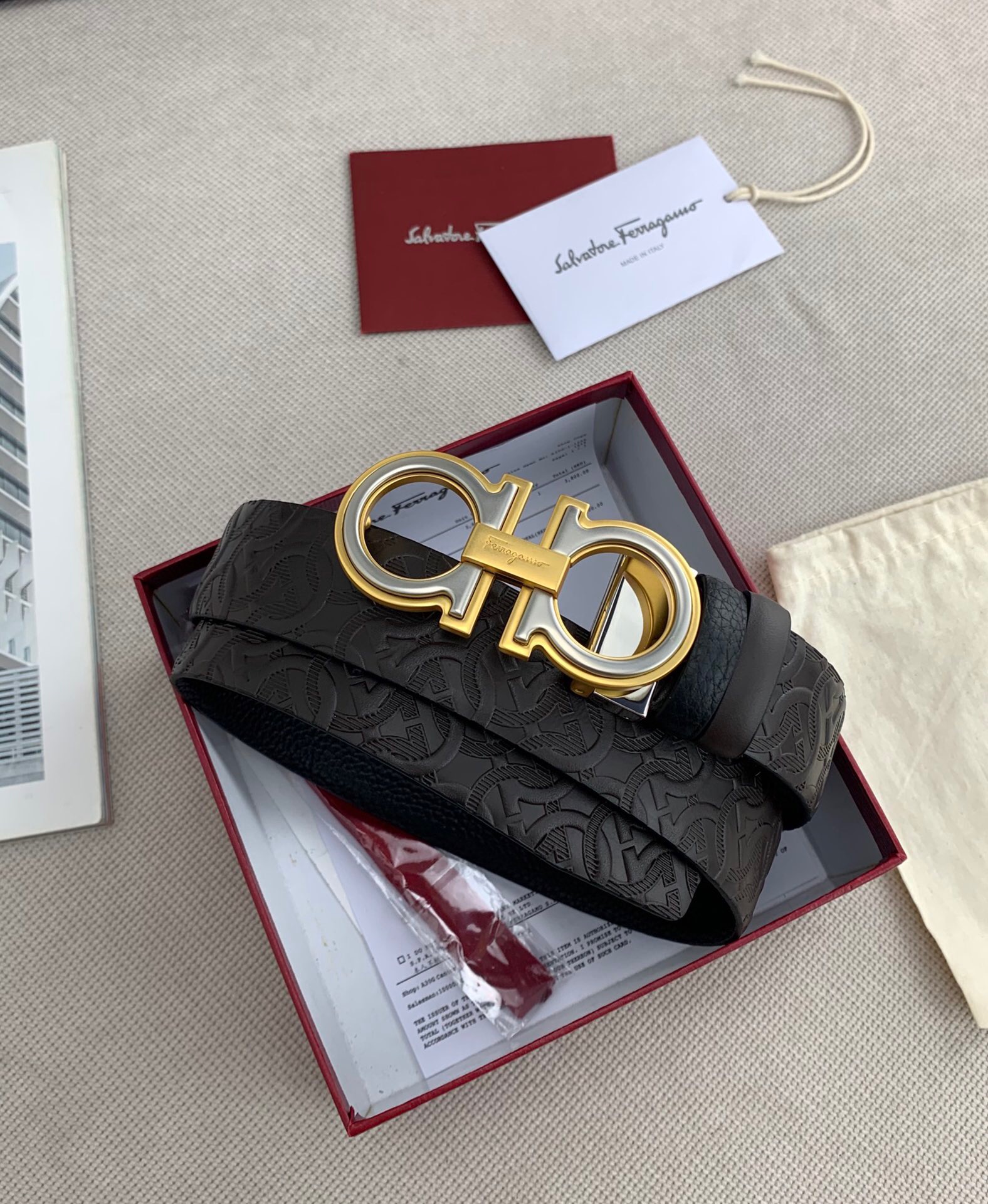 페레가모 2022 남성용 벨트 FG028 BT1