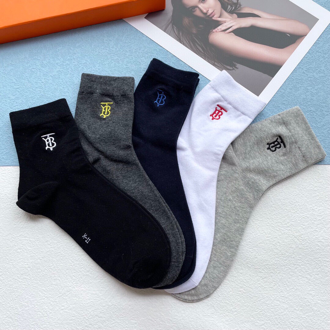 버버리 2022 남성용 양말세트  SN018 GT