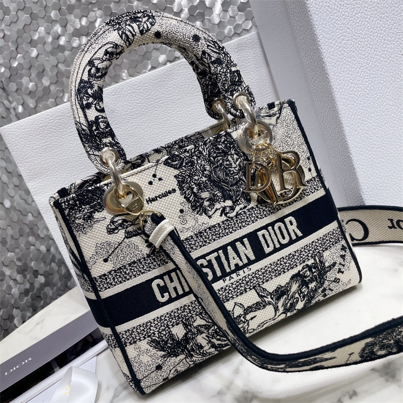 크리스챤 디올 미디움 레이디백   M0565 LI