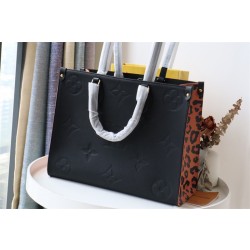 루이비통 온더고 MM 모노그램 앙프렝뜨 레오파드 카라멜 M58521 XL