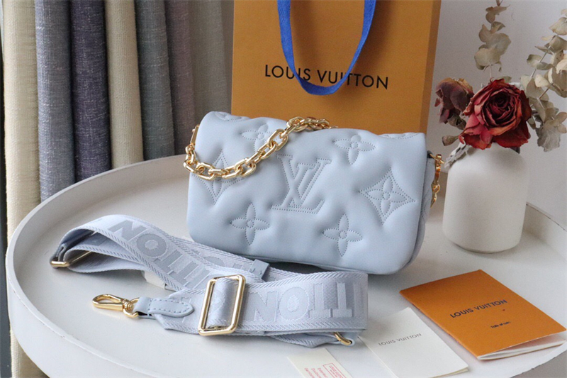 루이비통 버블그램 월릿 온 스트랩 M81398 XL