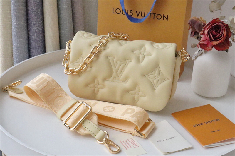 루이비통 버블그램 월릿 온 스트랩 M81398 XL