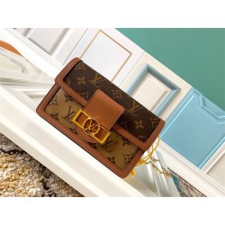 루이비통 도핀 체인 월릿 백 M68746 XL