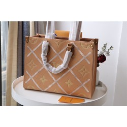 루이비통 온더고 MM 토트백 크림 M46016 XL