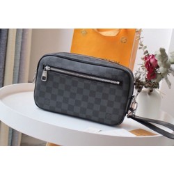 루이비통 카사이 클러치 다미에 에벤 캔버스 N41663 XL