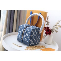 루이비통 모노그램 데님 스퀘어백 M59611 XL