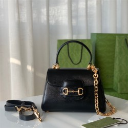 구찌 홀스빗 1955 코리아 익스클루시브 탑 핸들백 703848 BG-GC