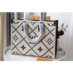 루이비통 온더고 MM 토트백 크림 M46016 XL