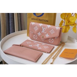 루이비통 앙프렝뜨 펠리쉬 포쉐트 숄더백 로즈 핑크 M81759 XL
