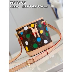 루이비통 X 쿠사마 나노노에 버킷백 M81863 GZ