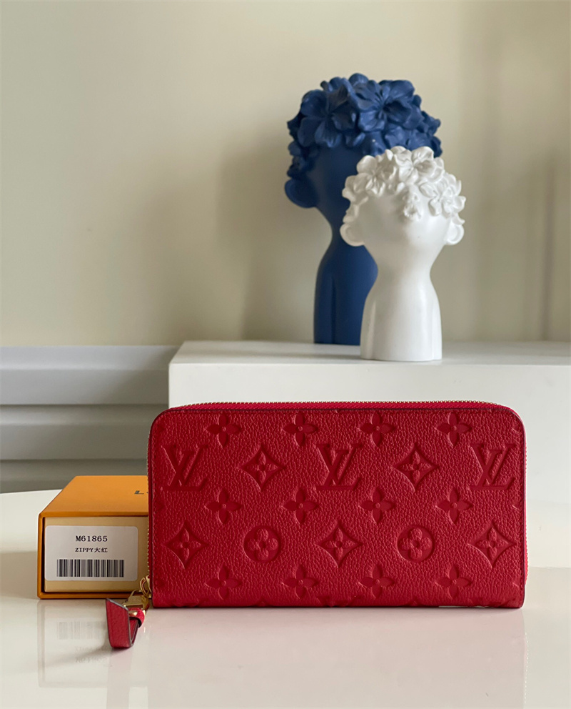 루이비통지갑 지피 월릿 모노그램 앙프렝뜨 가죽M61865