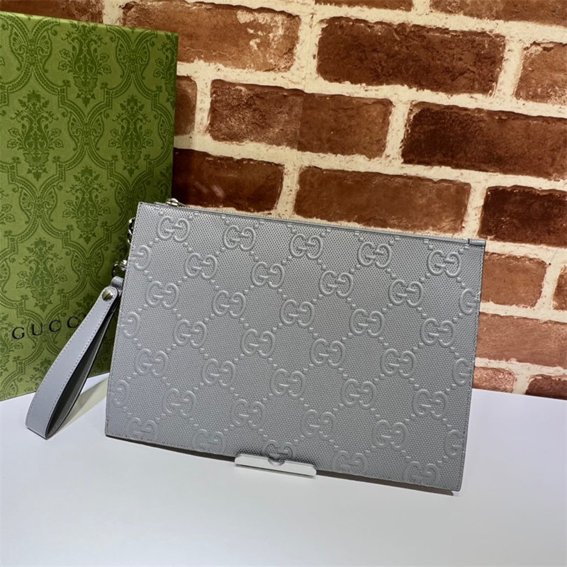 구찌 엠보스 클러치백 625569 BG-GC