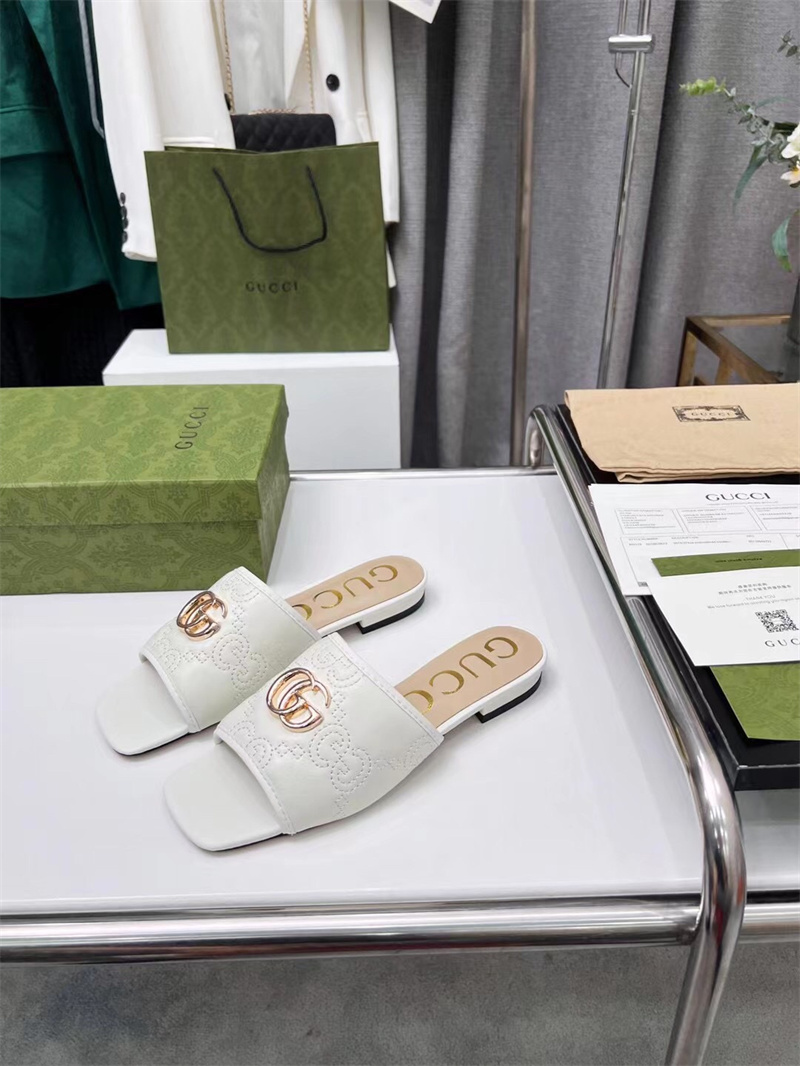 구찌 2023 여성용 슬리퍼 WA1622 TB1-T