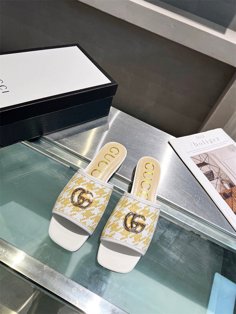 구찌 2023 여성용 슬리퍼 WA1623 TB1-T