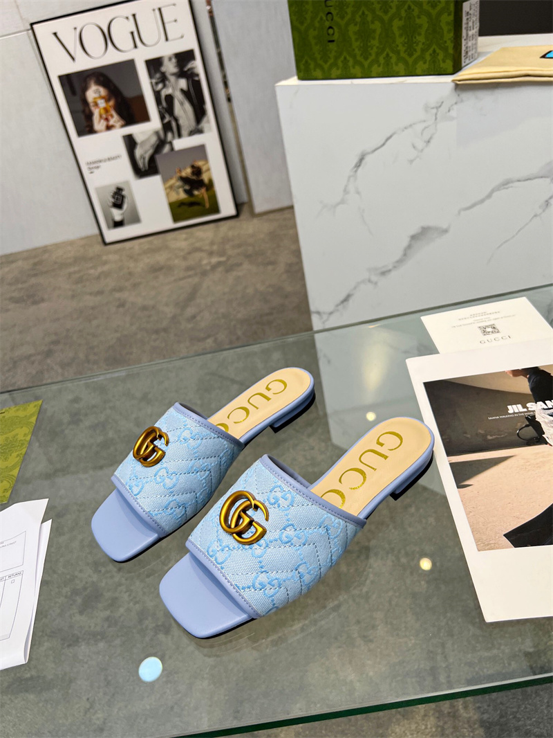 구찌 2023 여성용 슬리퍼 WA1626 TB1-T