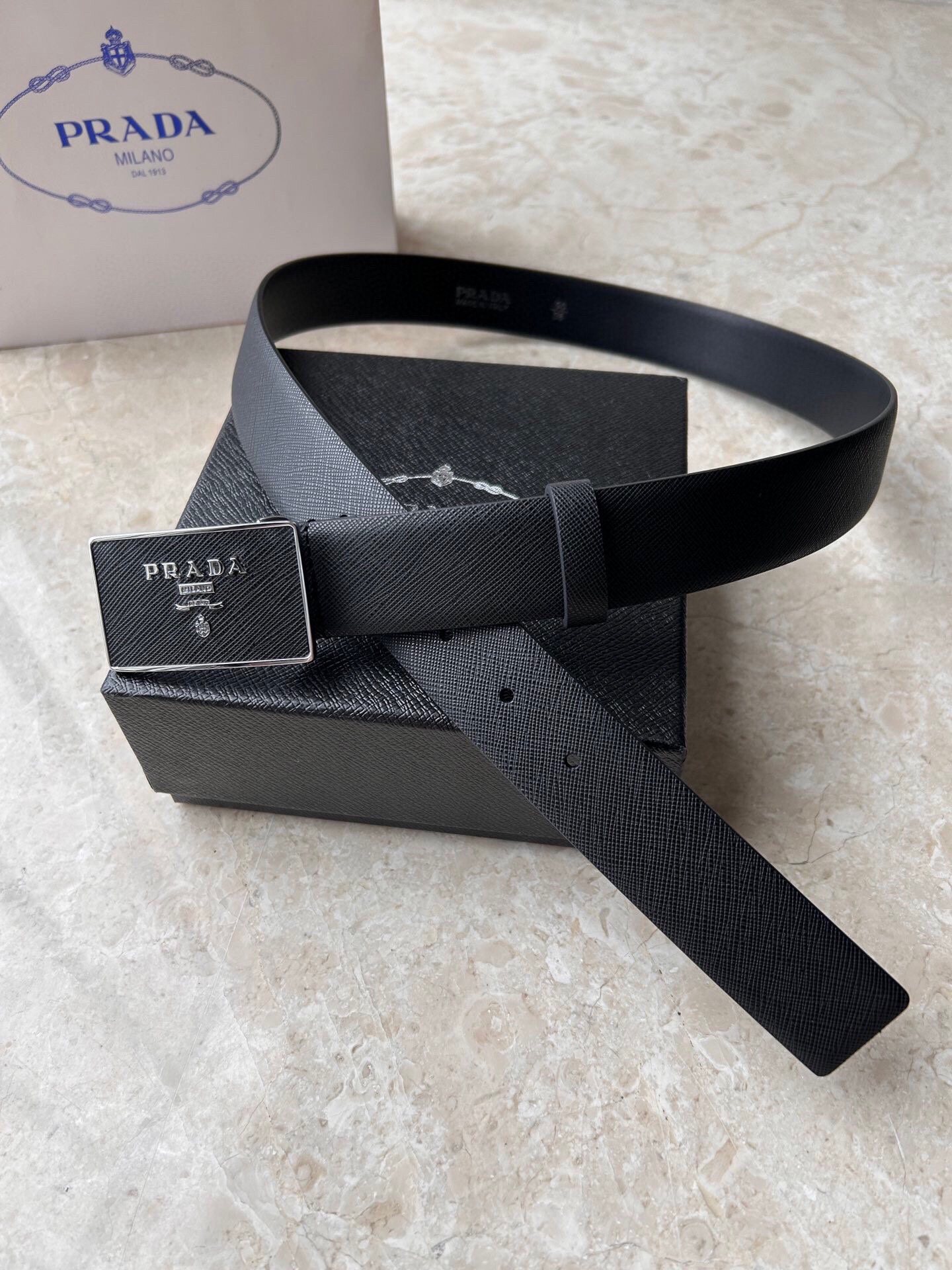 프라다 2023 남성용 벨트 PD026 GD