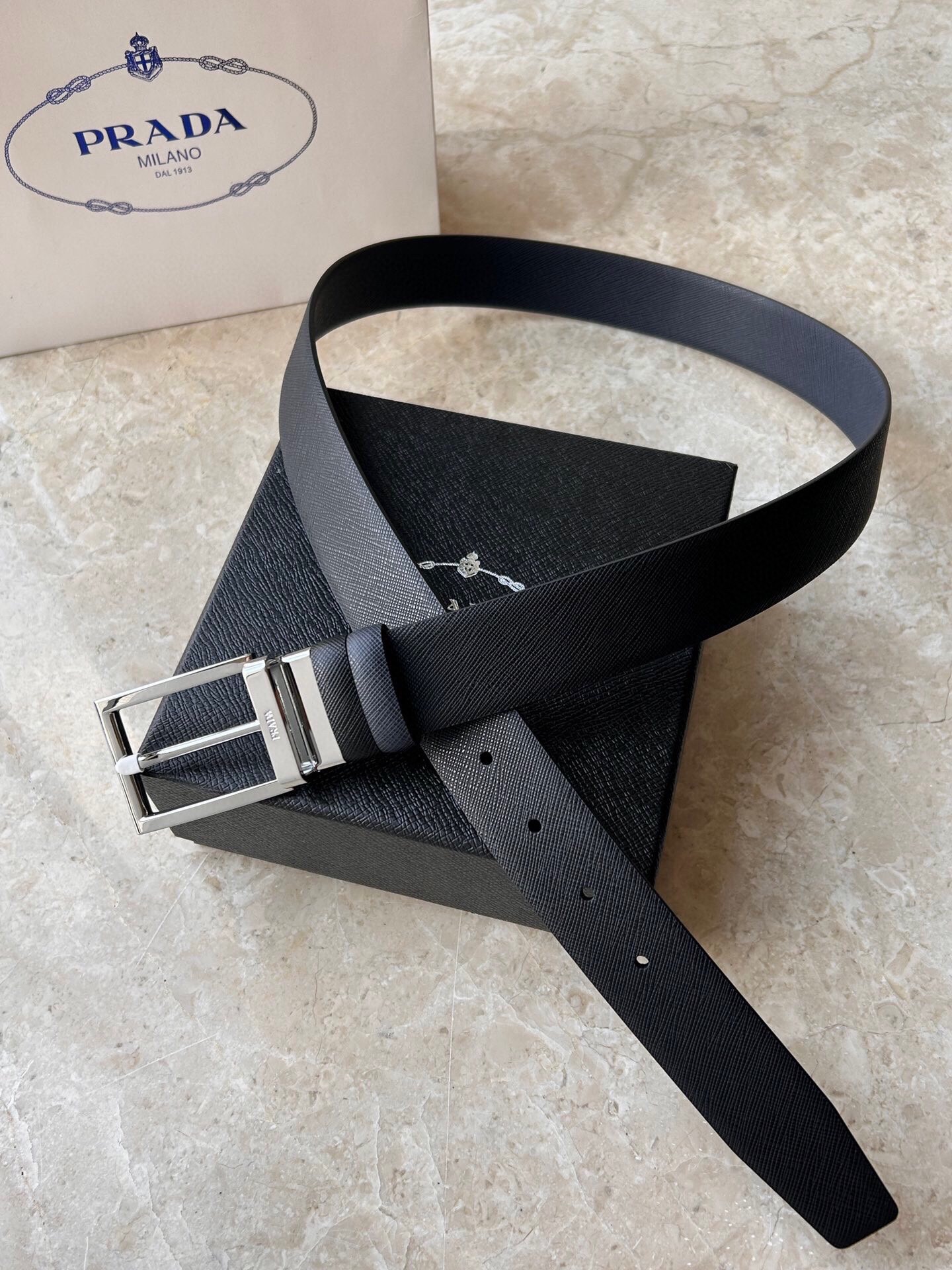 프라다 2023 남성용 벨트 PD030 GD