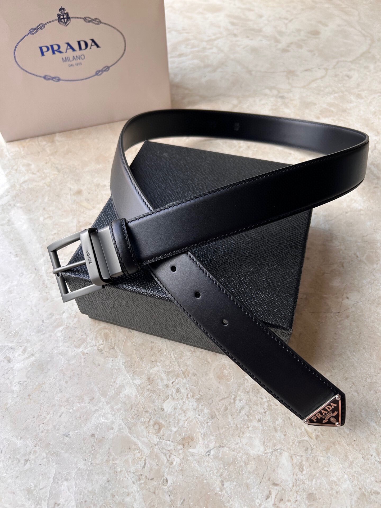 프라다 2023 남성용 벨트 PD033 GD