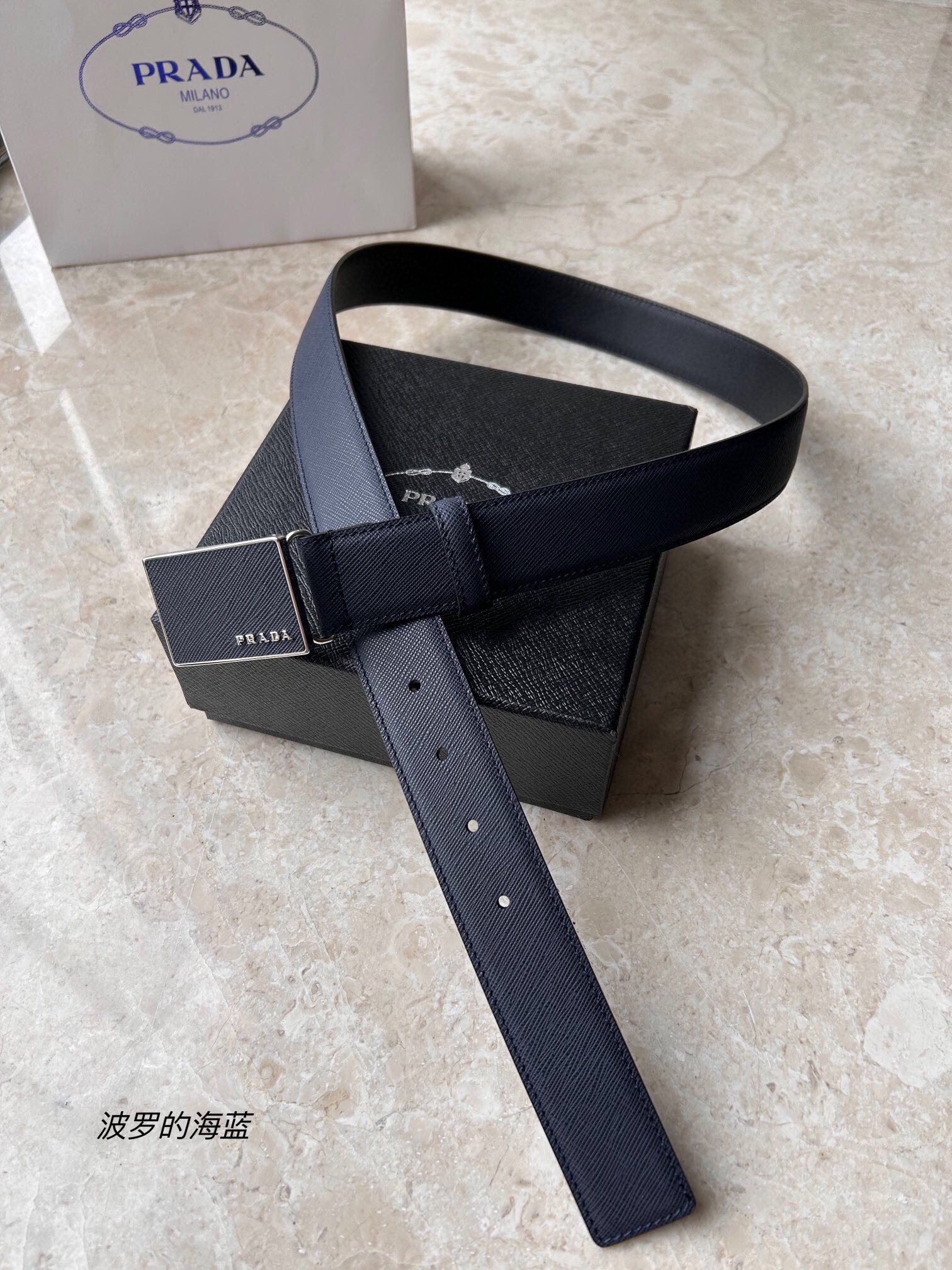 프라다 2023 남성용 벨트 PD039 GD