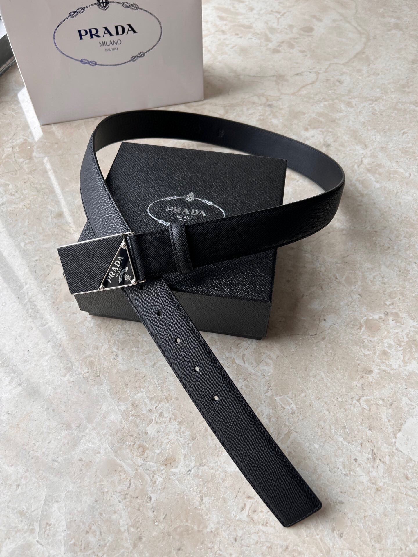 프라다 2023 남성용 벨트 PD041 GD