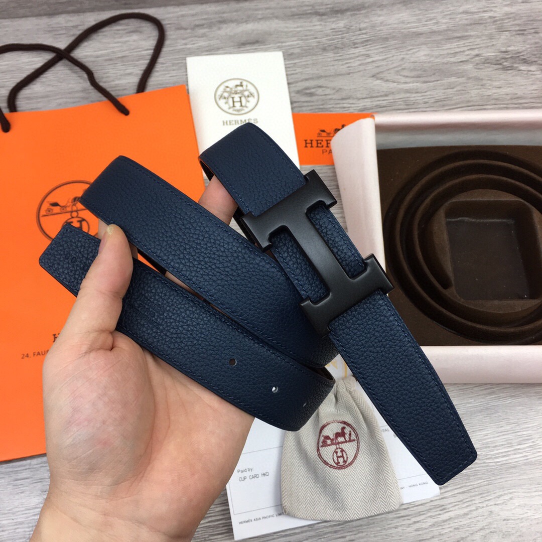 에르메스 2023 남성용 양면벨트 HM077 GD