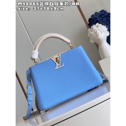 루이비통 카퓌신 스몰 블루 M23456 GZ