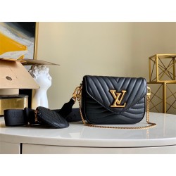 루이비통 뉴 웨이브 멀티 포쉐트 느와 블랙 M56461 GZ