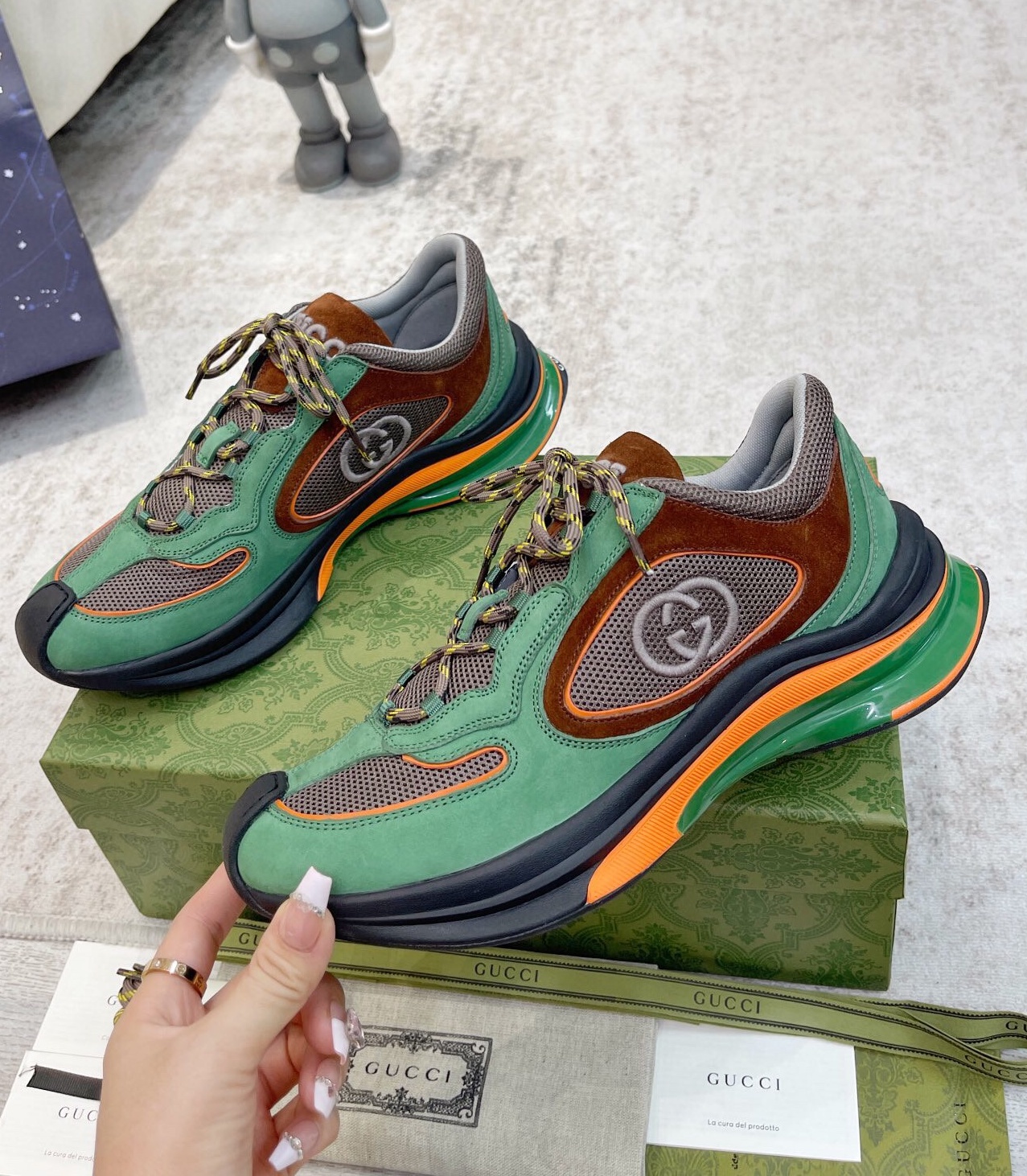 구찌 2024 여성용 스니커즈 WA3089 SH-D