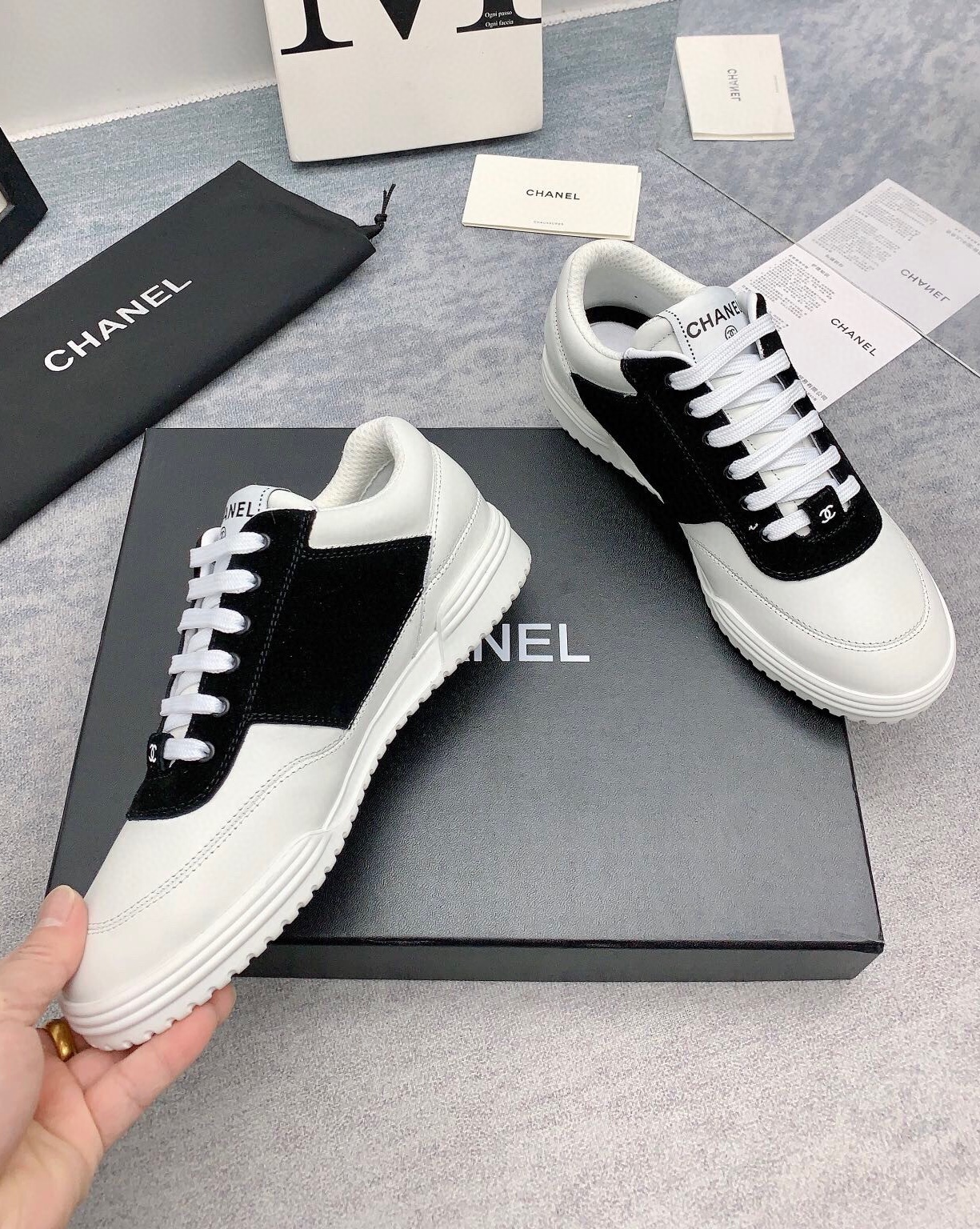 샤넬 2024 여성용 스니커즈 WA3112 SH-D