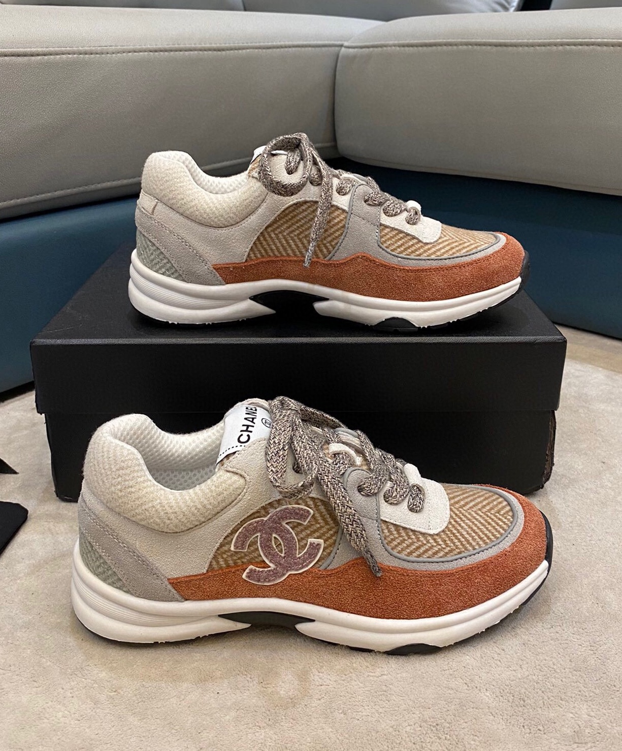 샤넬 2024 여성용 스니커즈 WA3120 SH-D