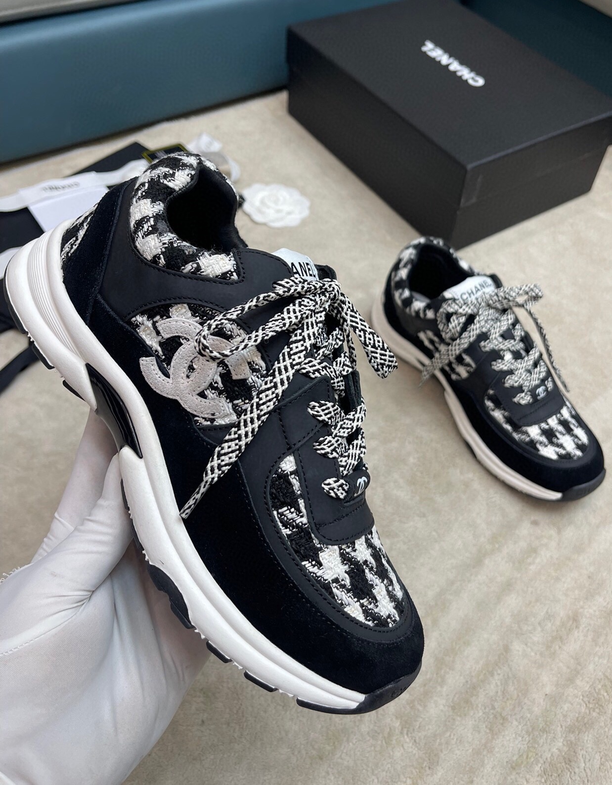 샤넬 2024 여성용 스니커즈 WA3125 SH-D