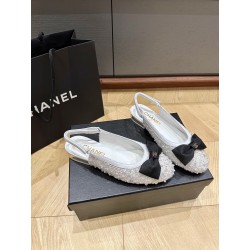 샤넬 2024 여성용 슬링백 펌프스 WA3284 OS