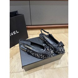 샤넬 2024 여성용 슬링백 펌프스 WA3285 OS