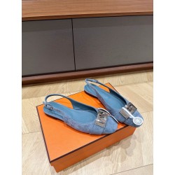 에르메스 2024 여성용 슬링백 펌프스 WA3290 OS