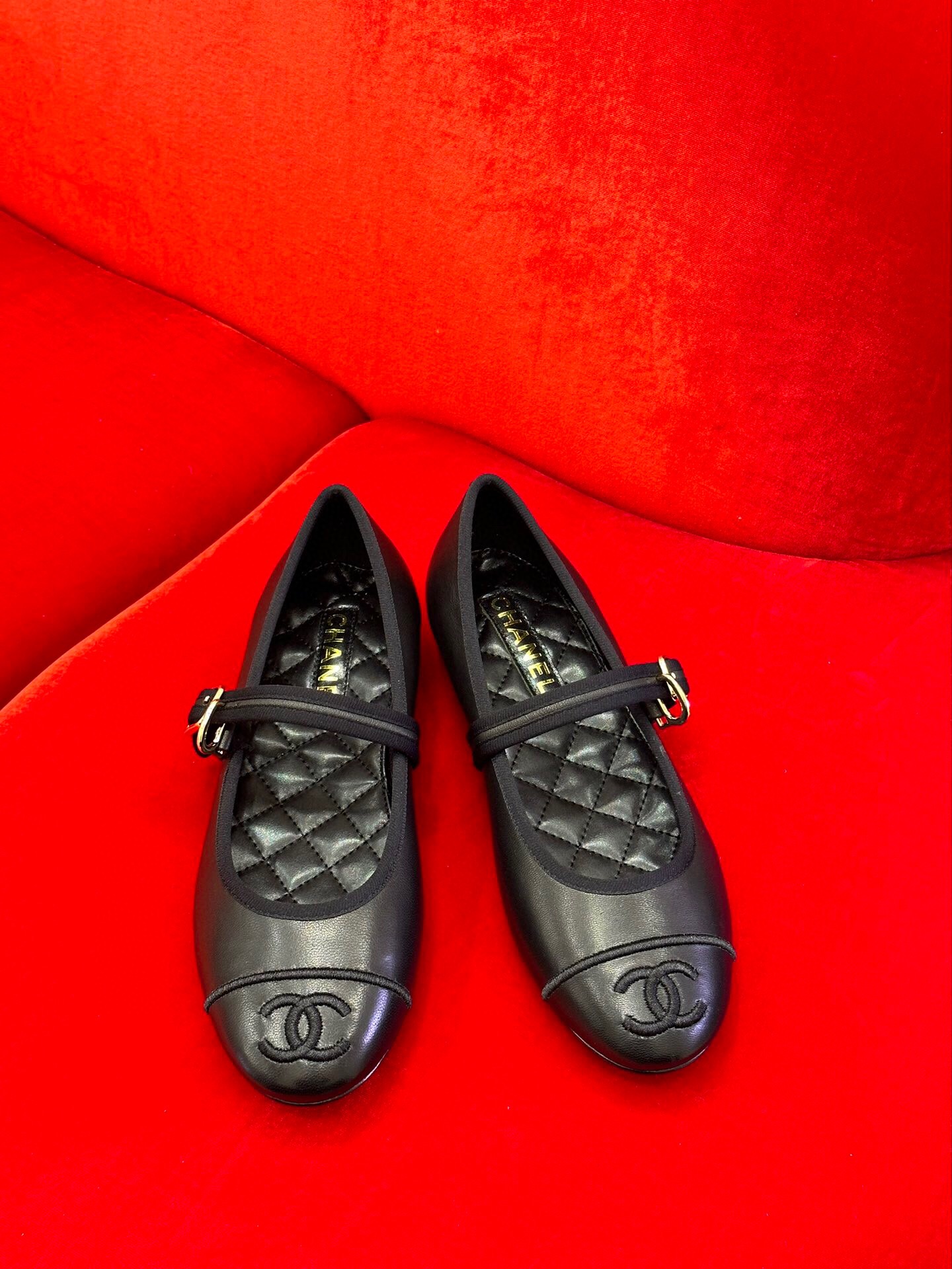 샤넬 2024 여성용 발레리나 슈즈WA3301 OS